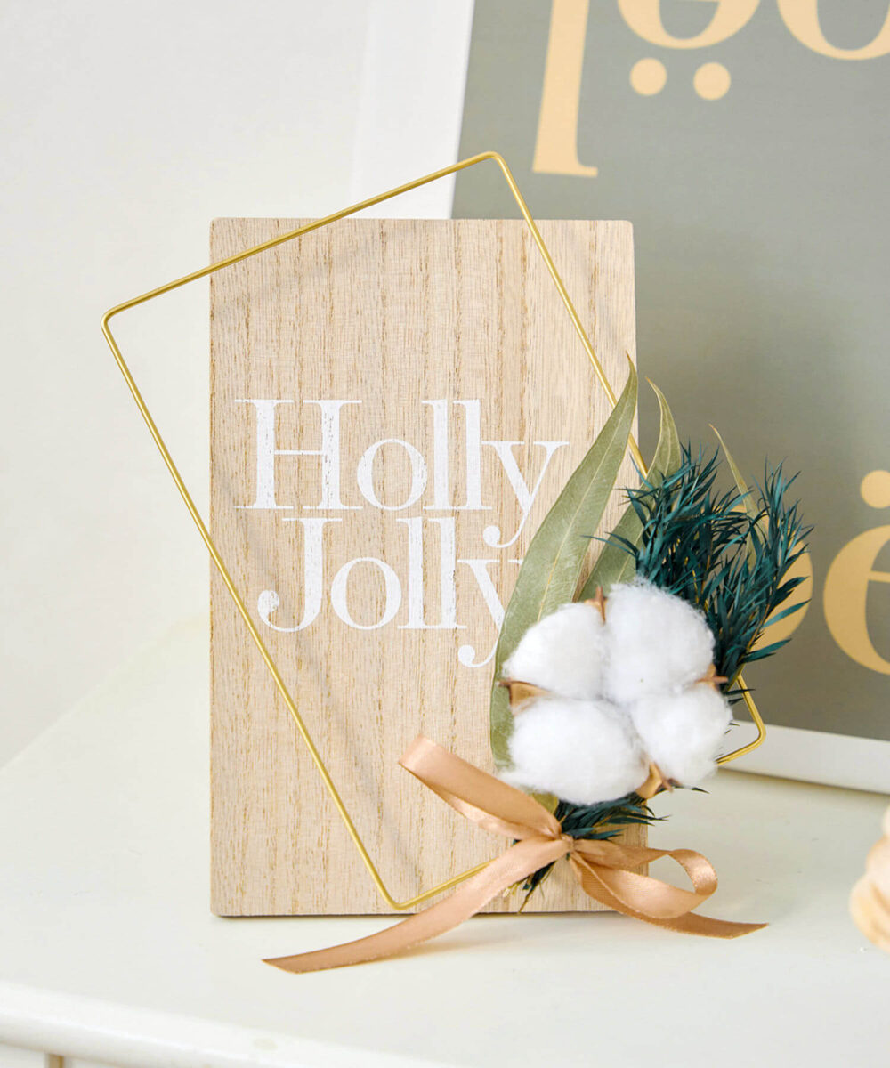 【Holly Jolly】クリスマスフレーム（LECTANGLE）商品画像