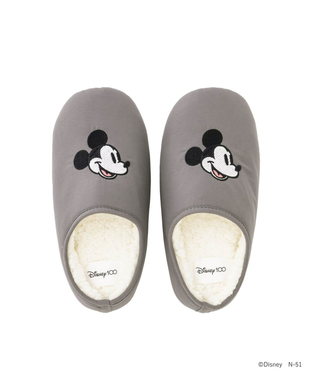 【Disney】刺繍スリッパ（ミッキー）商品画像