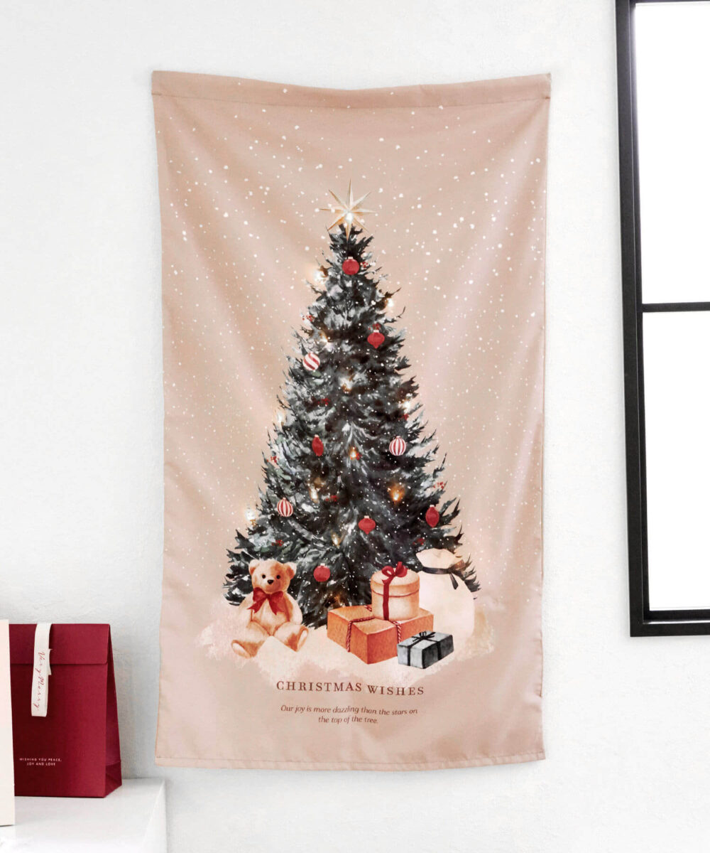 【KIDSクリスマス】光るタペストリー 商品画像