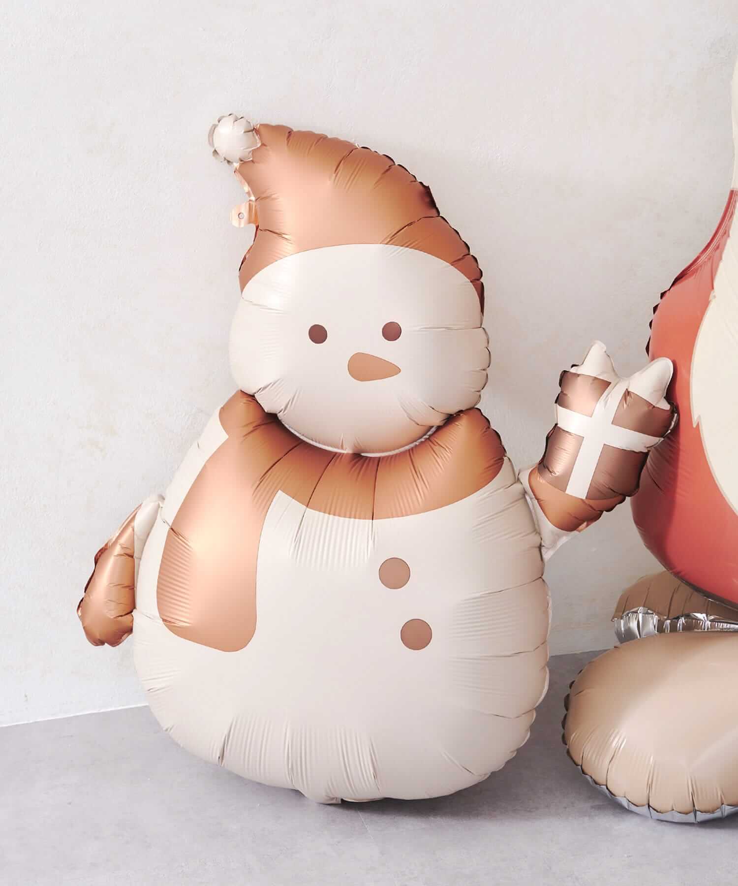【KIDSクリスマス】雪だるまバルーン 商品画像
