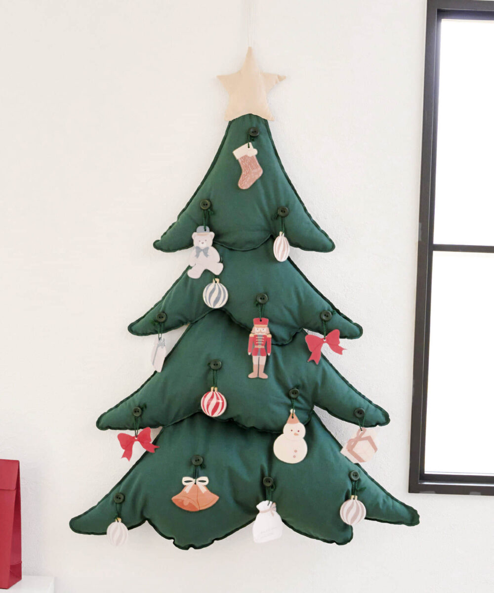 【KIDSクリスマス】壁掛けツリー 商品画像