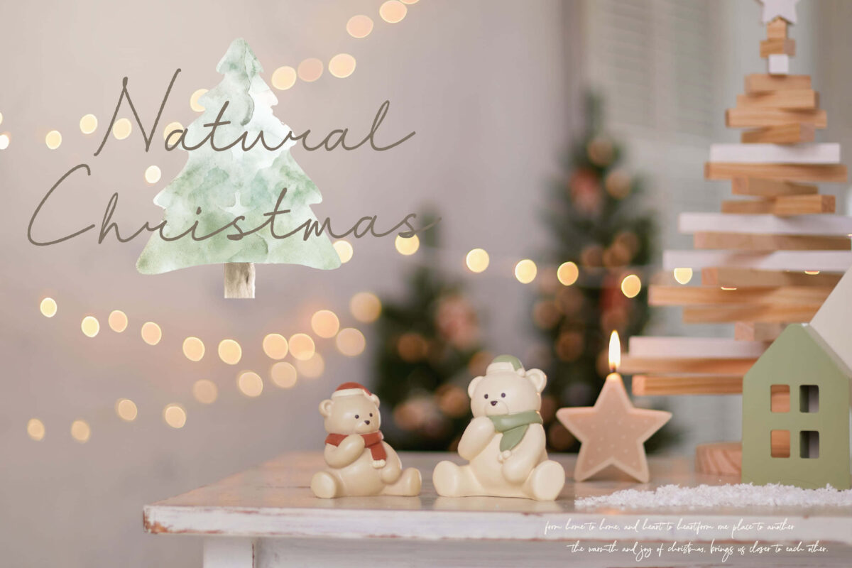 3COINS（スリーコインズ）Natural Christmas（ナチュラル クリスマス）メインビジュアル