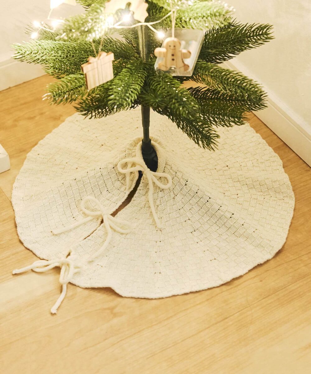 【Natural Christmas】ニットツリースカート 商品画像