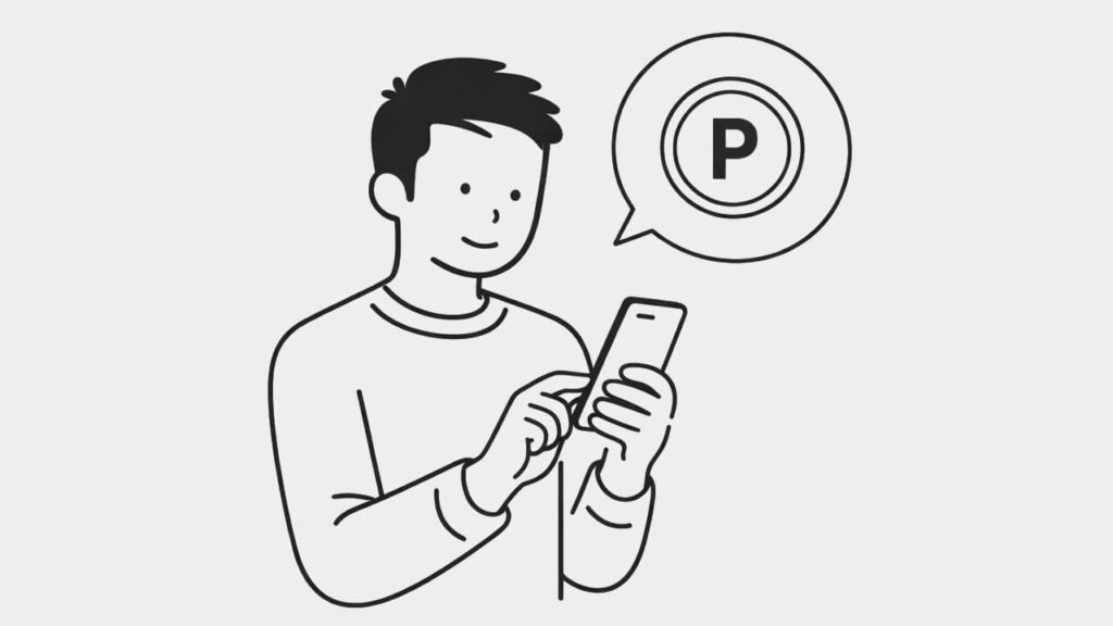 楽天市場の買い物前にポイントサイトを経由する日常のイメージイラスト