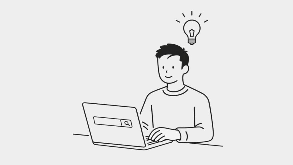 新規サービスの申し込みをきっかけにポイントサイトを知ったイメージイラスト